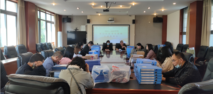 检查促精准 督促强保障——青白江区2021年度教育资助工作检查在工程职校举行