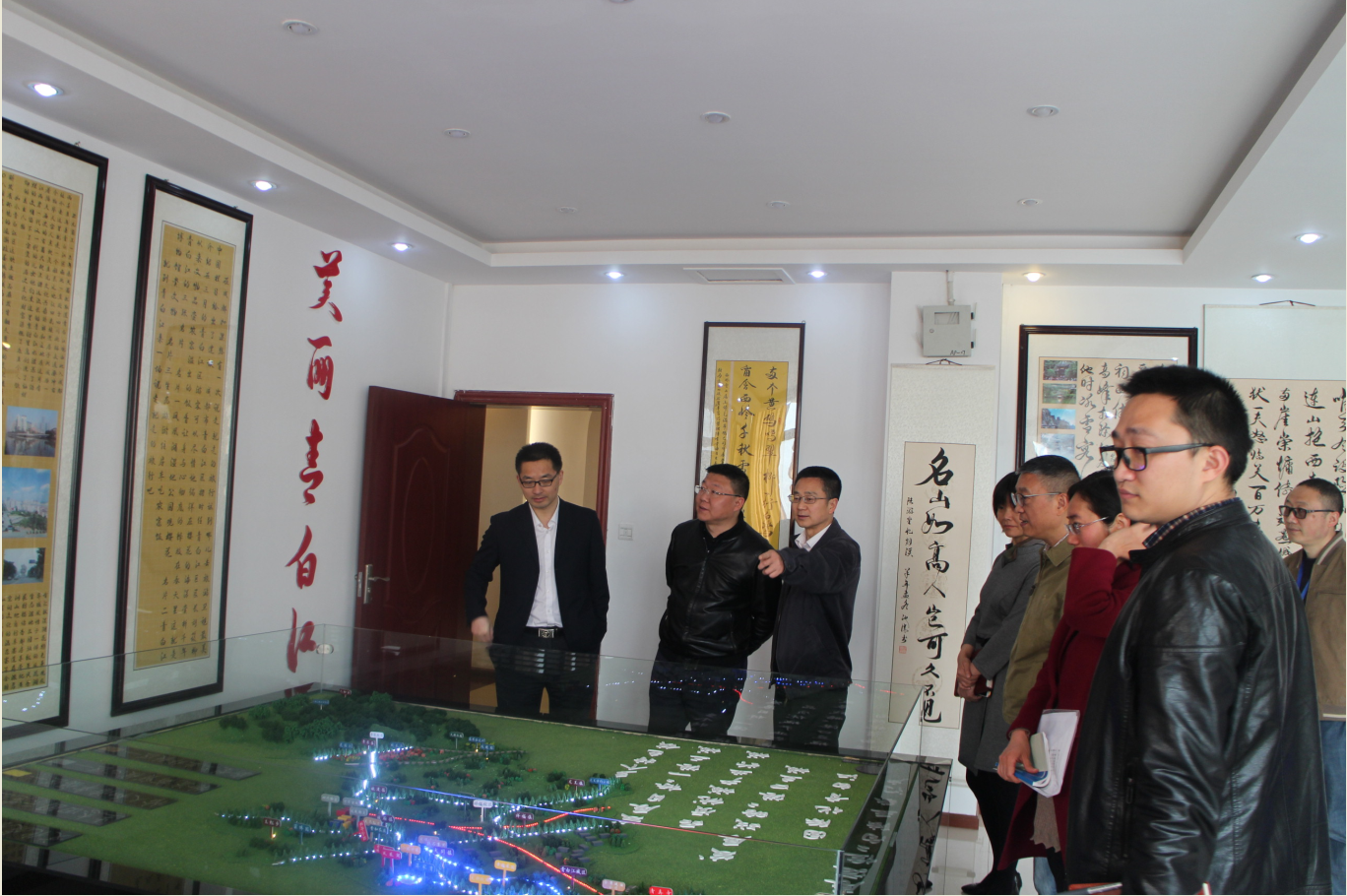 区委常委、宣传部长刘勇到我校调研思想作风建设工作