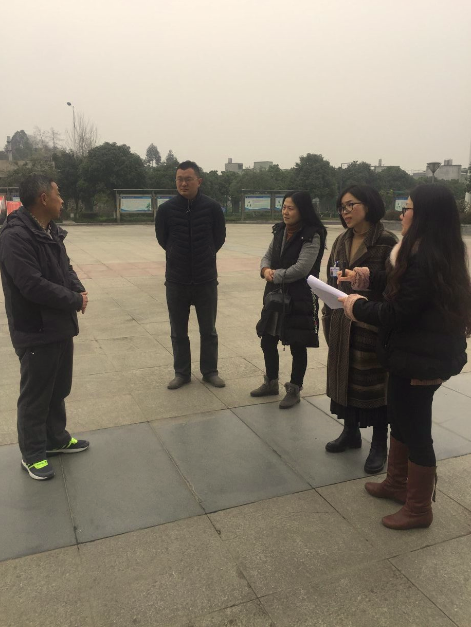 区人社局领导到成都市技师学院青白江分院 进行节前安全检查