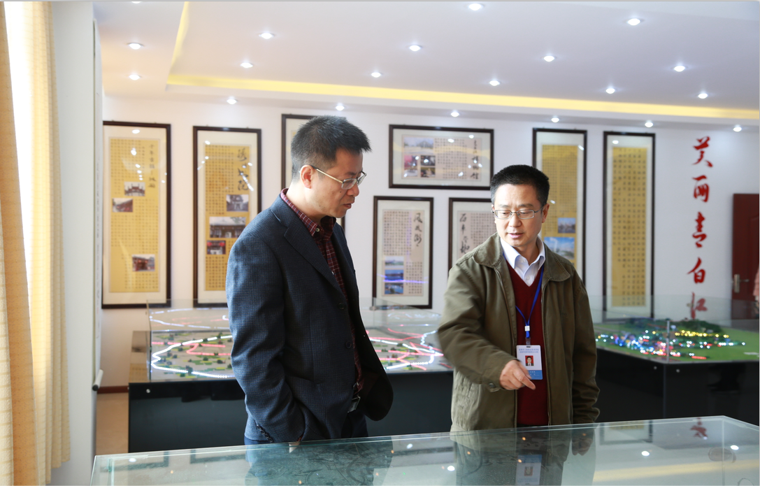 任立新、郭万俊一行到我校调研